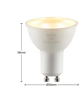 LED žárovky PRIOS LED reflektor GU10 5W 3 000K 120°