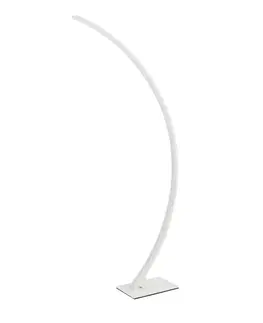 LED stojací lampy NOVA LUCE stojací lampa BRETON bílý hliník a akryl LED 40W 230V 3000K IP20 stmívatelné 9348074