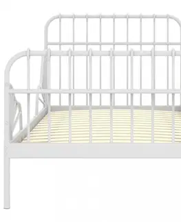 Dětské pokoje Dětská rostoucí postel 80x130/200 Dekorhome Bílá