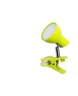 Stolní lampy Rabalux Rabalux 1481 - LED Lampa s klipem NOAH LED/5W/230V zelená 