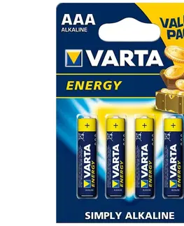 Baterie primární VARTA Varta 4103 - 4 ks Alkalické baterie ENERGY AAA 1,5V 