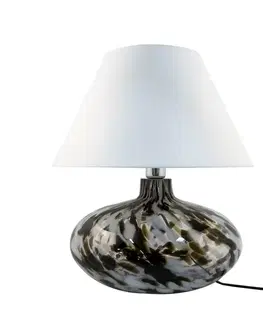 Designové stolní lampy ZUMALINE Stolní lampa ADANA KREZLE 5524WH