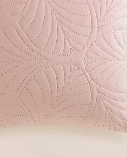 Dekorační povlaky na polštáře Dekorativní povlak na polštář v pudrově růžové barvě