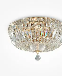 Designová stropní svítidla MAYTONI lustr Basfor DIA100-CL-03-G