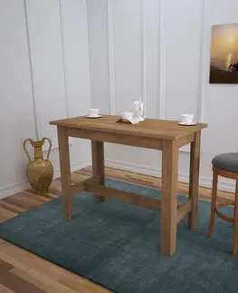 Kuchyňské a jídelní stoly Jídelní stůl BARRA dub