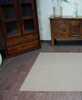 Koberce a koberečky Dywany Lusczow Kusový koberec AKTUA Zira béžový, velikost 250x500