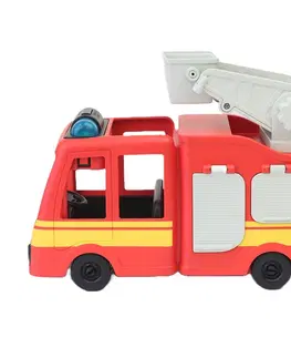 Plyšáci Bingův hasičský vůz  - svítí a vydává zvuky, 24 x 11 x 20 cm