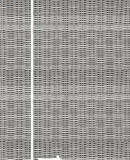 Příslušenství a doplňky z ratanu DEOKORK Box na polstry 170 x 90 cm BORNEO LUXURY (šedá)