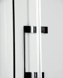 Sprchové kouty GELCO DRAGON čtvrtkruhová zástěna 900x900 sklo čiré GD4490
