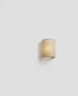 Moderní nástěnná svítidla FARO OTTON R nástěnné svítidlo kulaté vertikální, juta