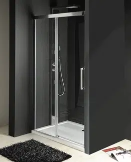 Sprchové kouty GELCO FONDURA sprchové dveře 1100mm, čiré sklo GF5011