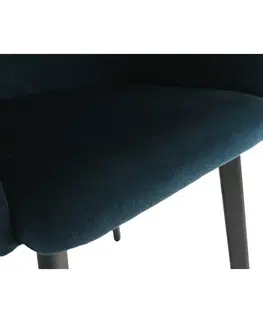 Židle Jídelní křeslo TANDEL Tempo Kondela Modrá