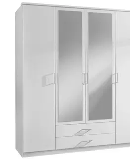 Šatní skříně s otočnými dveřmi Šatní Skříň Osaka Šířka 180cm