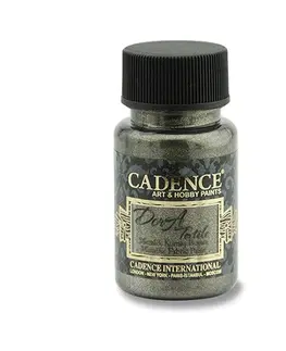 Hračky CADENCE - Textilná farba, metal. antracit, 50 ml