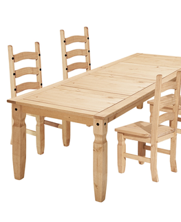 Jídelní sety Jídelní set PIMBOW stůl 178x92 cm + 4 židle, borovice