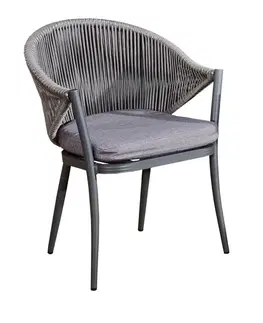 Zahradní židle a křesla Bello Giardino Zahradní židle BREWE šedá