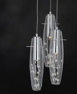 Designová závěsná svítidla ACA Lighting Crystal LED závěsné svítidlo VANI309LEDP