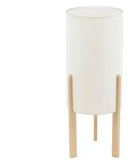 Lampy Eglo Eglo 97891 - Stolní lampa CAMPODINO 1xE27/60W/230V výška 400mm bílá 