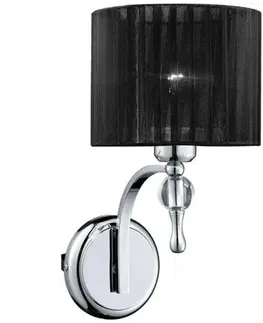 Moderní nástěnná svítidla Nástěnná lampa AZzardo Impress wall black AZ0501 E27 1x50W IP20 30cm černá