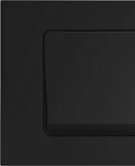 Ovládací tlačítka MEXEN Fenix 10 XS splachovací tlačítko, černý mat 601003