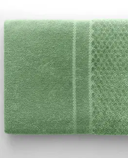Ručníky AmeliaHome Ručník RUBRUM klasický styl 30x50 cm pistáciově zelený, velikost 70x130