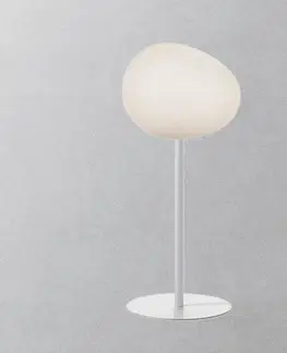 Stolní lampy Foscarini Foscarini Gregg media alta stolní lampa, bílá
