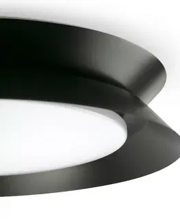 LED stropní svítidla FARO TENDER stropní svítidlo, černá 2700K