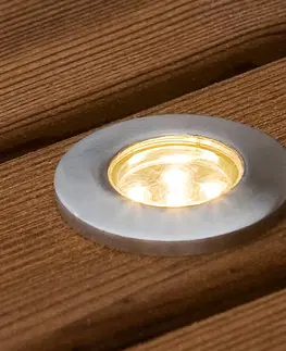 Nájezdová svítidla Konstsmide 3ks rozšíření podlahového světla Mini ploché