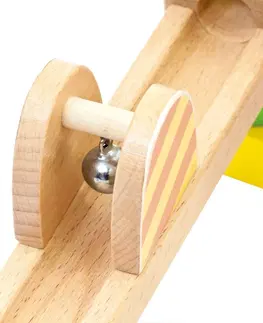 Dřevěné hračky BINO 82071 Kuličková dráha 40 ks