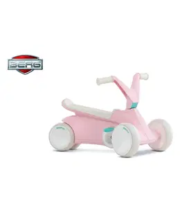 Dětská vozítka a příslušenství BERG GO - 2v1, odrážedlo a šlapadlo růžové