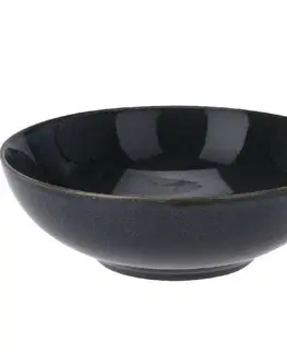 Talíře Kameninový hluboký talíř Glaze, pr. 24,5 cm šedá