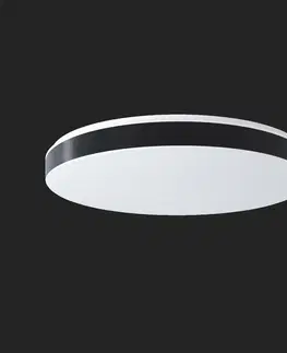 LED nástěnná svítidla OSMONT 69090 DELIA C4 stropní/nástěnné plastové svítidlo bílá / bílo - černá IP54 3000 K 100W LED