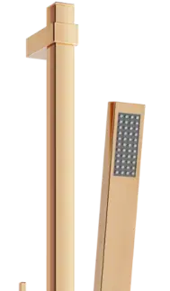 Sprchy a sprchové panely Posuvný sprchový set MEXEN DQ00 růžovo-zlatý