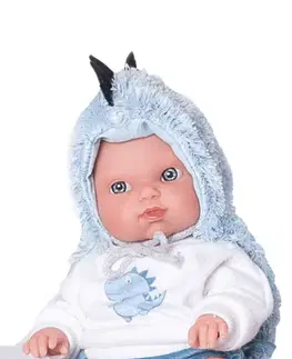 Hračky panenky ANTONIO JUAN - 85105-4 Dráčik - realistická panenka miminko s celovinylovým tělem - 21 cm