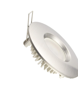 Svítidla  LED Koupelnové podhledové svítidlo LED/7W/230V 4000K stříbrná IP44 
