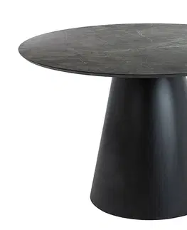 Jídelní stoly Jídelní stůl ANGEL Signal Ořech / černá