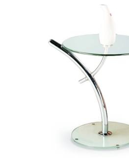 Konferenční stolky Konferenční stolek TAMBELAN, kov/sklo
