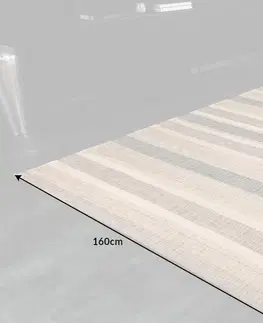 Koberce LuxD Designový koberec Panay 230 x 160 cm béžovo-hnědý - konopí