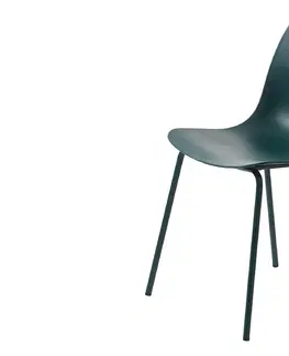 Židle Furniria Designová židle Jensen petrolejová