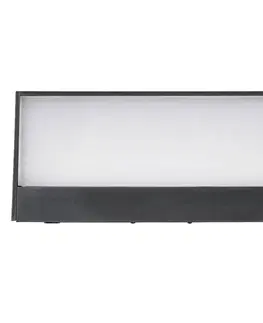 Venkovní nástěnná svítidla LEDVANCE LEDVANCE LED venkovní nástěnné svítidlo Endura Style Idri, tmavě šedé