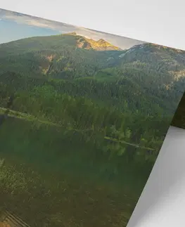Samolepící tapety Samolepící fototapeta jezero u hor