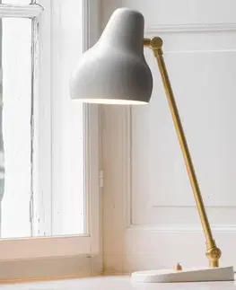 Stolní lampy kancelářské Louis Poulsen Louis Poulsen VL38 - stolní lampa LED, bílá