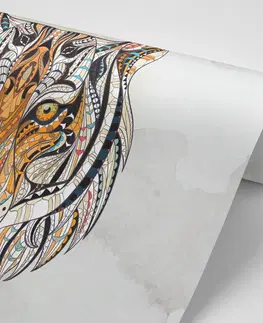 Samolepící tapety Samolepící tapeta moderní provedení tygra