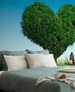 Samolepící tapety Samolepící tapeta strom ve tvaru srdce