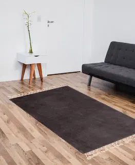 Koberce a koberečky L'essentiel Koberec AMANDA 100x400 cm antracit