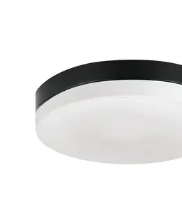 Svítidla Prezent Prezent  - Koupelnové stropní svítidlo PILLS 2xE27/60W/230V IP44 černá 