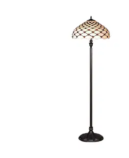 Lampy Prezent Prezent  - Stojací lampa TIFFANY 2xE27/60W 