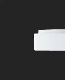 Klasická nástěnná svítidla OSMONT 71306 LINA 2 stropní/nástěnné skleněné svítidlo bílá IP43 3000/4000 K 11W LED