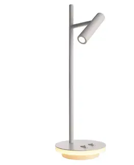 Stolní lampy kancelářské Deko-Light LED stolní lampa Brahe, bílá