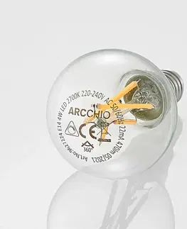 LED žárovky Arcchio LED žárovka filament E14 4W 2700K kapka dim 5ks
